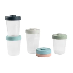 BÉABA Pots De Conservation<Lot de 6 portions clip 2ème âge 250ml