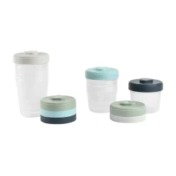 BÉABA Pots De Conservation|Pots De Conservation<Lot de 8 portions clip 2ème âge (4X150ml et 4X250ml)