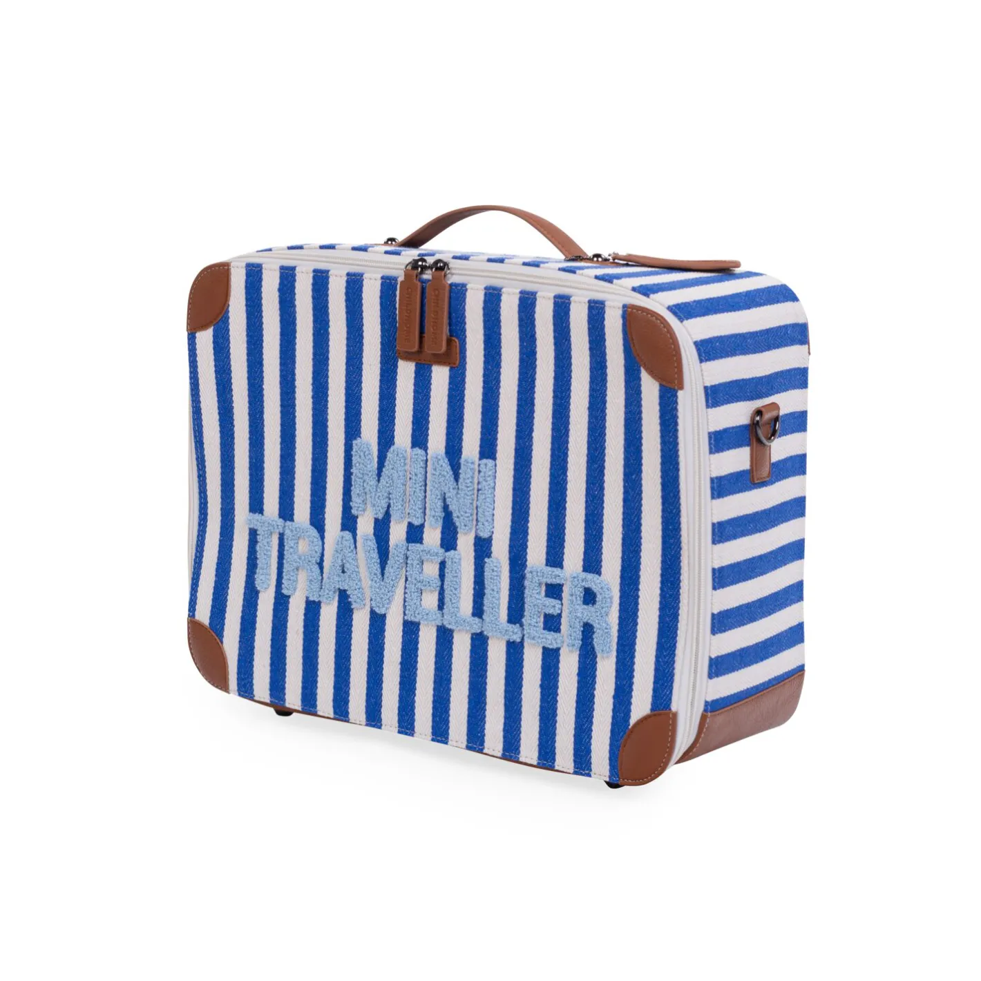 Enfant BÉABA Sacs À Dos Enfant|Sacs De Voyage<Mini Traveller Kids Suitcase - Rayures - Bleu Electrique /Bl