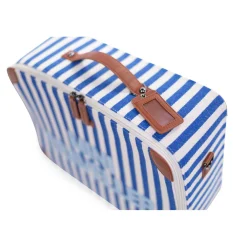 Enfant BÉABA Sacs À Dos Enfant|Sacs De Voyage<Mini Traveller Kids Suitcase - Rayures - Bleu Electrique /Bl