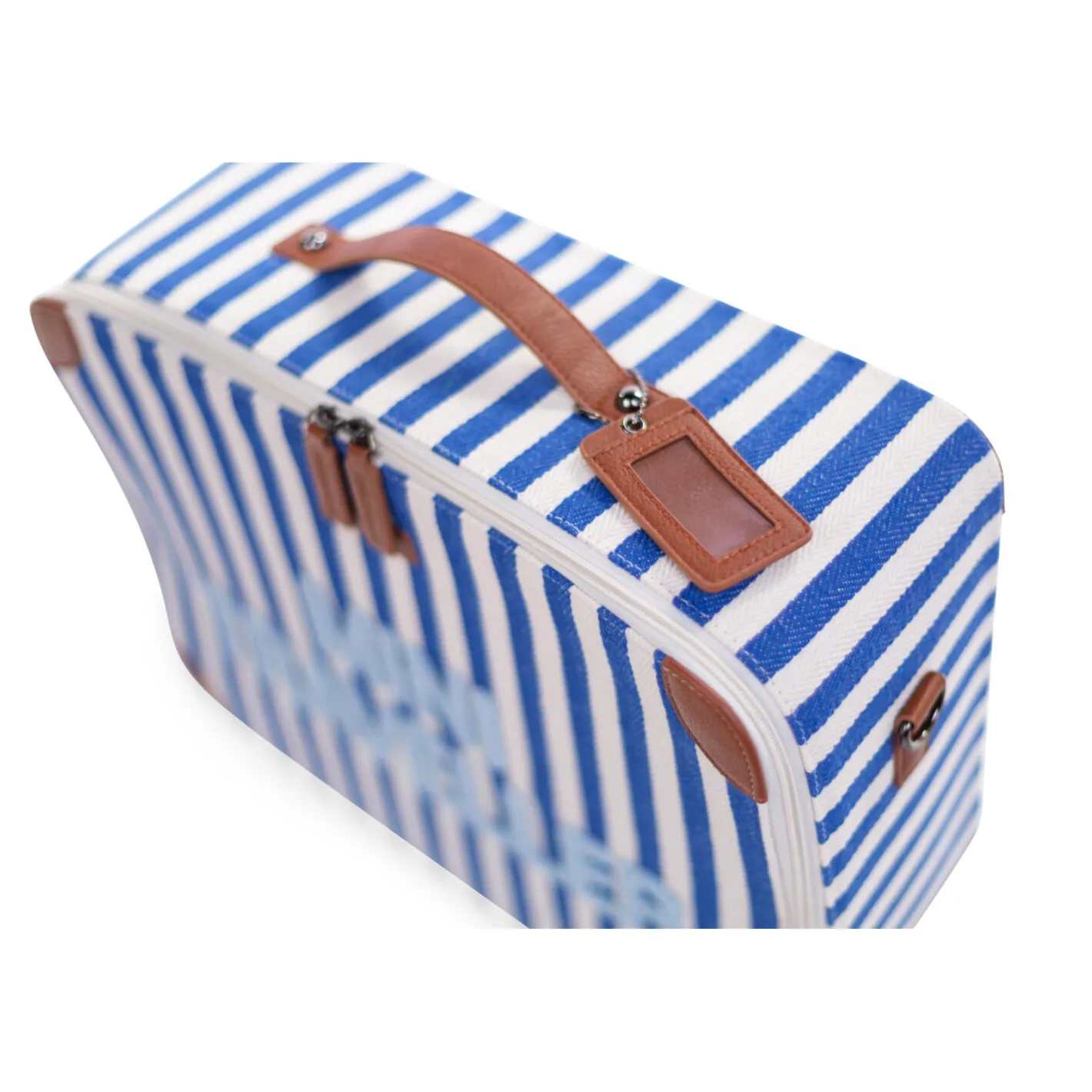 Enfant BÉABA Sacs À Dos Enfant|Sacs De Voyage<Mini Traveller Kids Suitcase - Rayures - Bleu Electrique /Bl