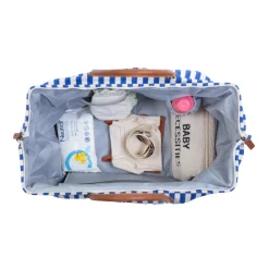 BÉABA Sacs De Voyage|Sacs À Langer<Mommy Bag ® Sac à Langer - Rayures - Bleu Electrique /Bleu