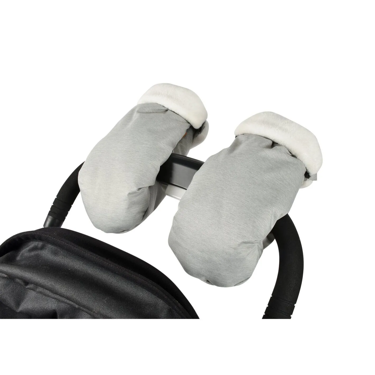 BÉABA Poussettes Et Accessoires<Moufles poussette Gris chiné