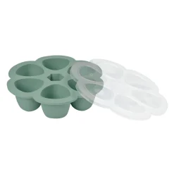 BÉABA Pots De Conservation|Pots De Conservation<Moule multiportions silicone 6X150ml Vert sauge