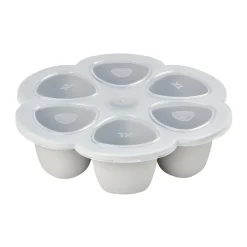 BÉABA Pots De Conservation|Pots De Conservation<Moule multiportions silicone 6X150ml Gris clair
