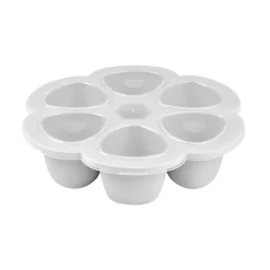 BÉABA Goûter Sain|Couverts Vaisselle Et Bavoirs<Moule multiportions silicone 6X90ml Gris clair