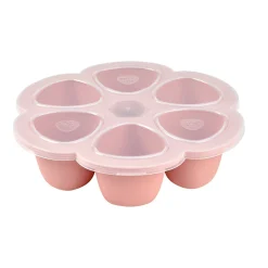 BÉABA Goûter Sain|Couverts Vaisselle Et Bavoirs<Moule multiportions silicone 6X90ml Vieux Rose