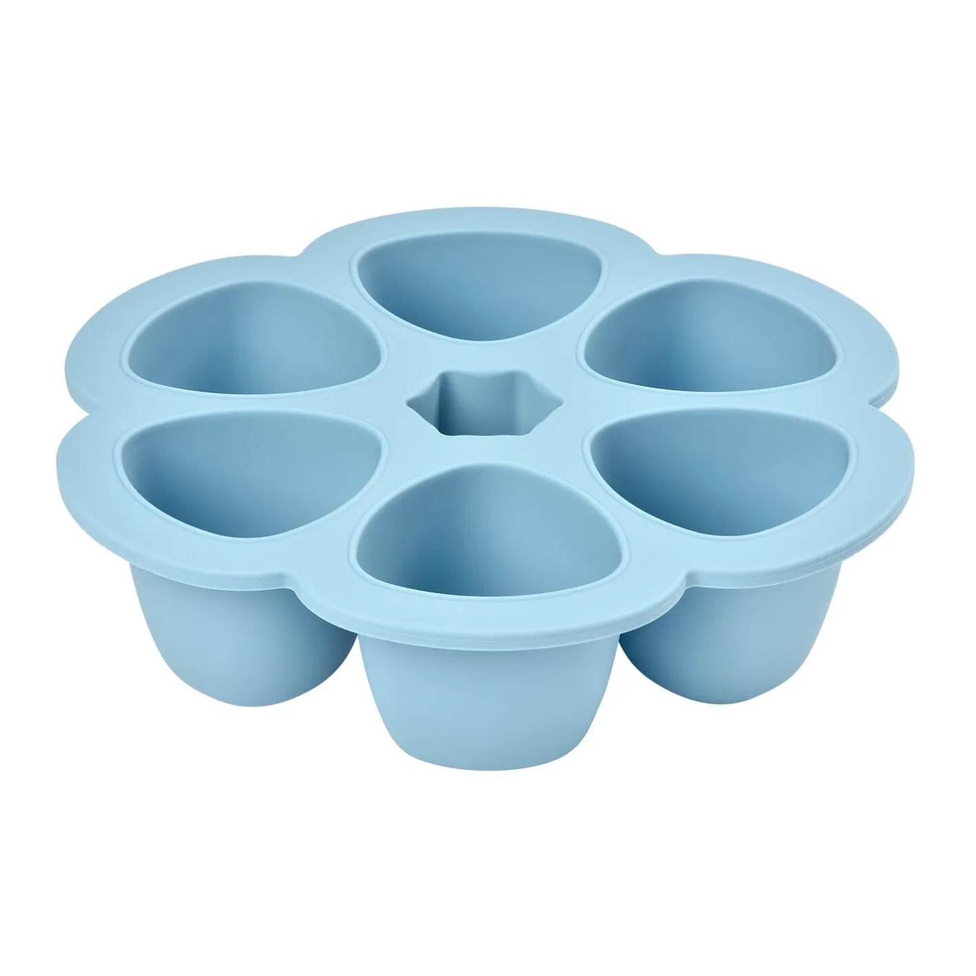 BÉABA Pots De Conservation|Pots De Conservation<Moule multiportions silicone 6X150ml Bleu