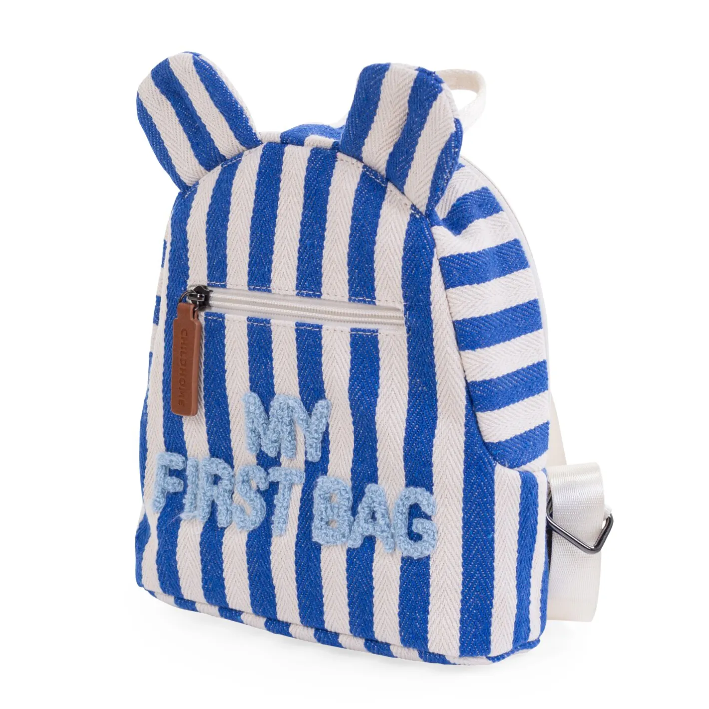 Enfant BÉABA Sacs À Dos Enfant|Cartables Enfant<My First Bag Sac a dos Enfant - Rayures - Bleu Electrique