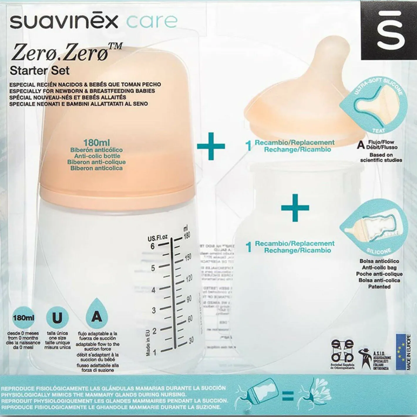 BÉABA Biberons Et Accessoires<Pack biberon ZERO.ZERO - starter set