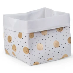 BÉABA Paniers De Rangement<Panier De Rangement - 32x32x29 Cm - Toile - Gold Dots