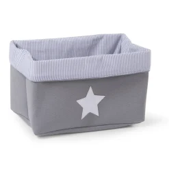 BÉABA Paniers De Rangement<Panier De Rangement - 32x20x20 Cm - Toile - Gris Rayures