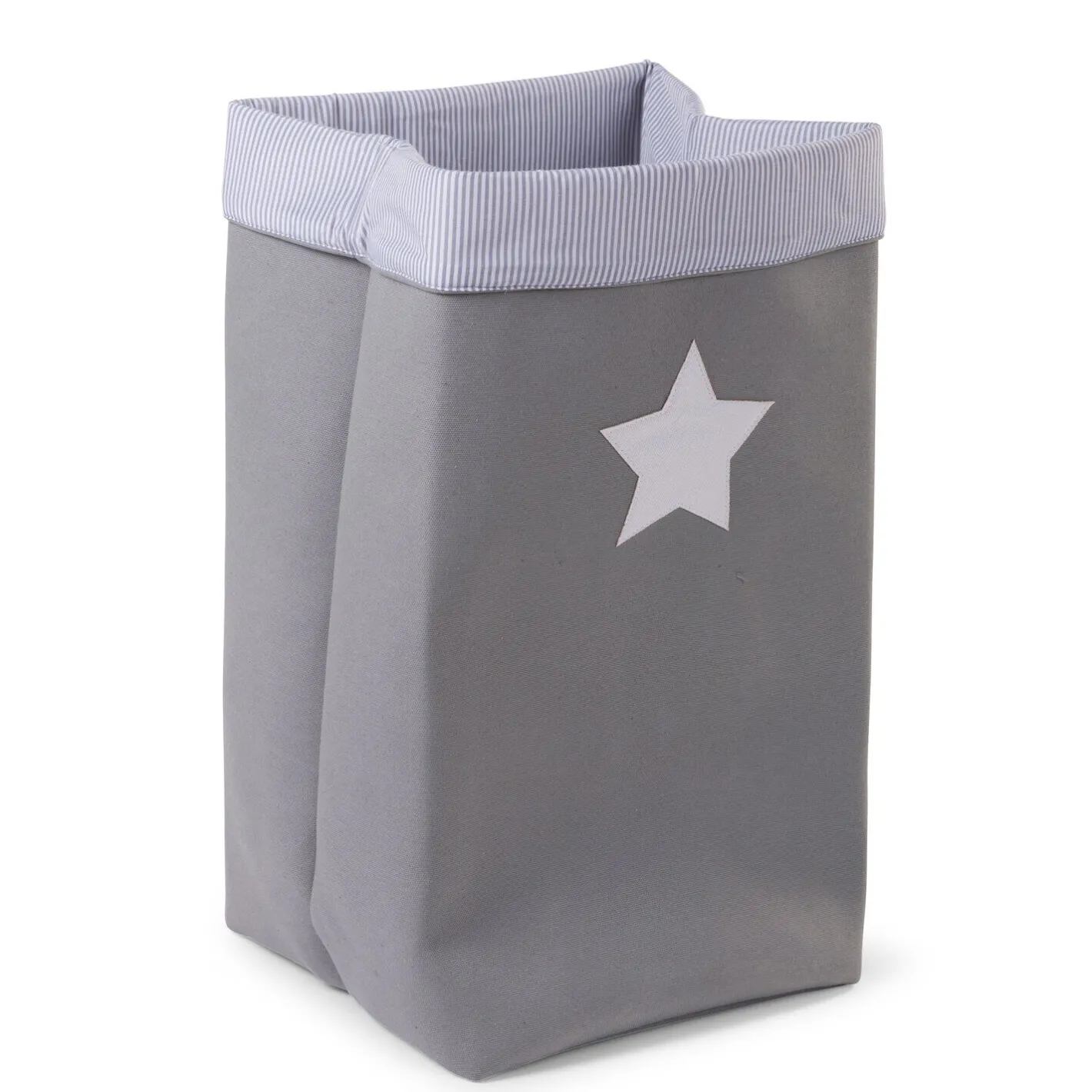 BÉABA Paniers De Rangement<Panier De Rangement - 32x32x60 Cm - Toile - Gris Rayures