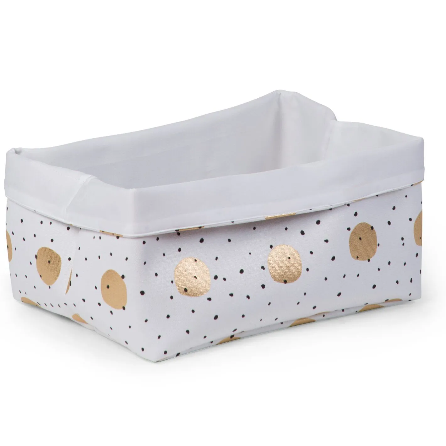BÉABA Paniers De Rangement<Panier De Rangement - 40x30x20 Cm - Toile - Gold Dots