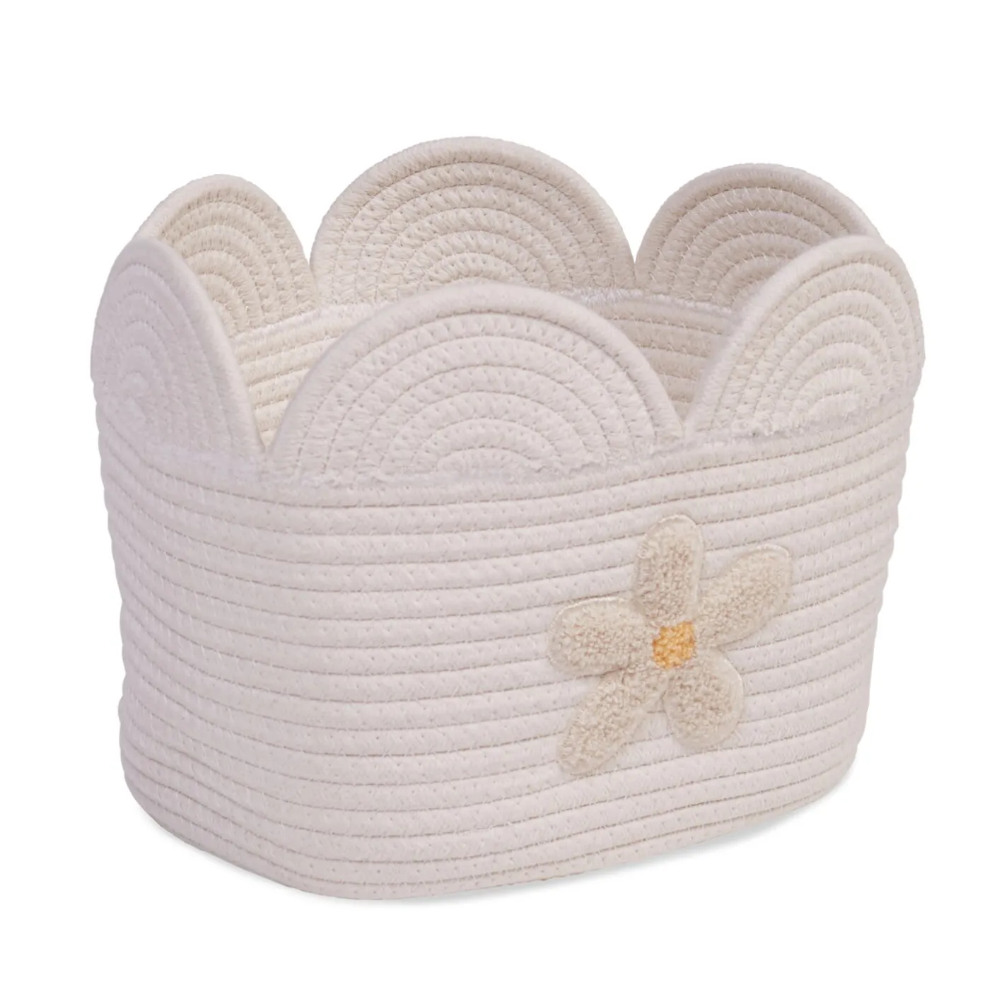 BÉABA Paniers De Rangement<Panier fleur - 30x20x15CM - Corde De Coton - Ecru