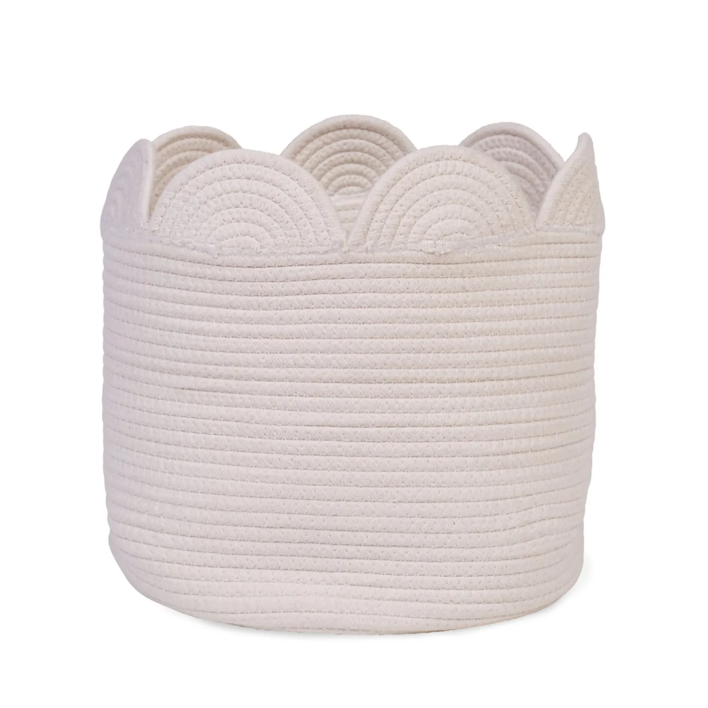 BÉABA Paniers De Rangement<Panier fleur - 30x30x30cm - Corde De Coton - Ecru