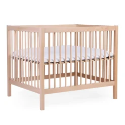 BÉABA Parcs Bébé Et Accessoires<Parc 97 + Roues - 95x75 Cm - Bois - Naturel