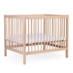 BÉABA Parcs Bébé Et Accessoires<Parc 97 + Roues - 95x75 Cm - Bois - Naturel
