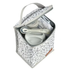 BÉABA Sacs Isotherme Bébé|Goûter Sain<Pochette repas isotherme Fleur de cerisier