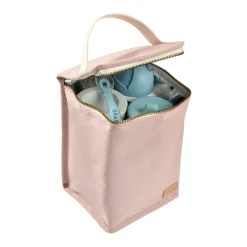 BÉABA Sacs Isotherme Bébé|Goûter Sain<Pochette repas isotherme Rose poudré