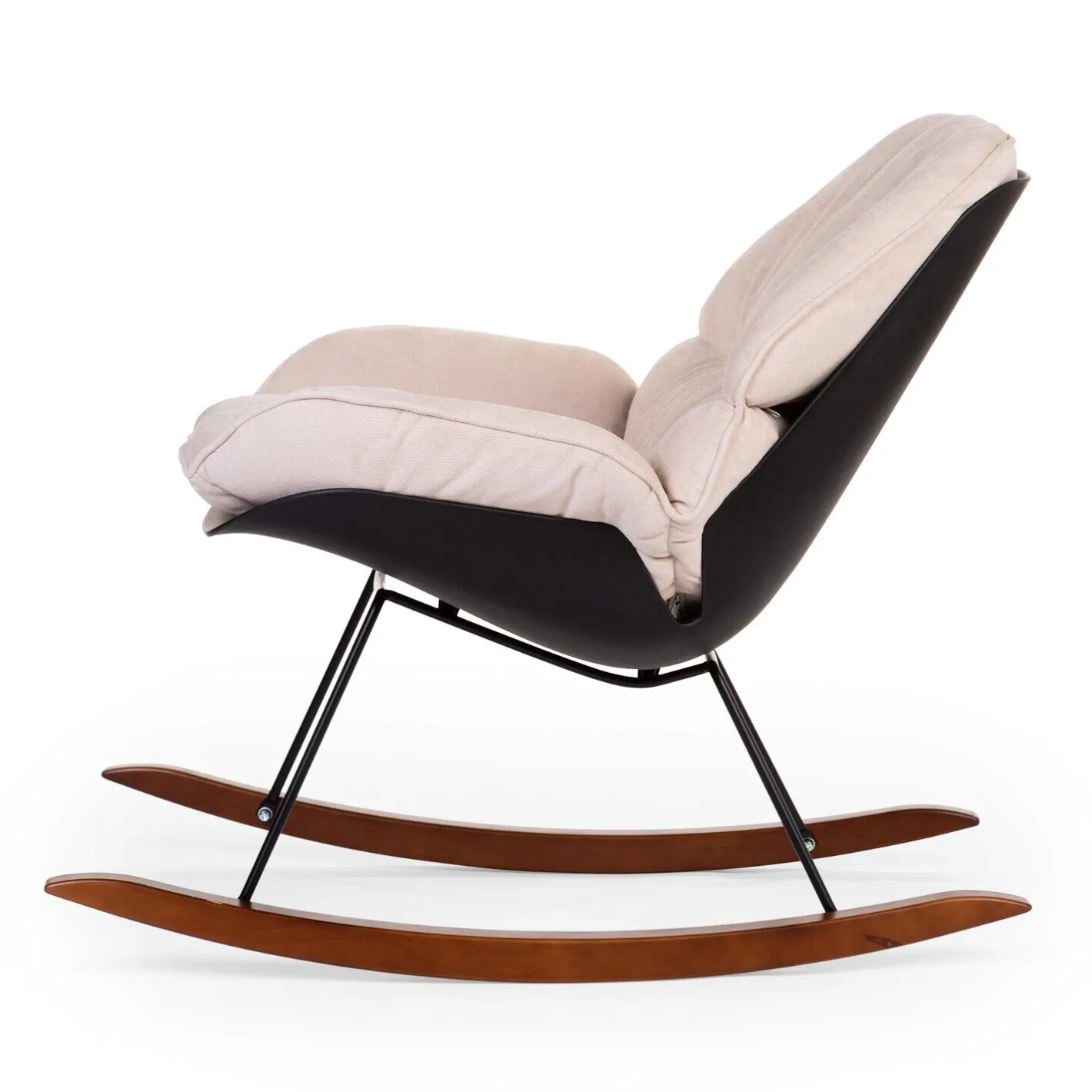 BÉABA Chaises D'allaitement<Rocking Chaise A Bascule Lounge - Noir/Ecru