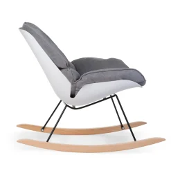 BÉABA Chaises D'allaitement<Rocking Chaise A Bascule Lounge - Blanc Gris