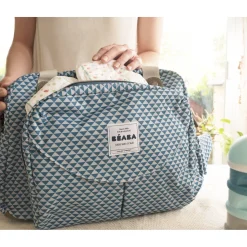 BÉABA Sacs À Langer<Sac à langer Genève Play print Bleu