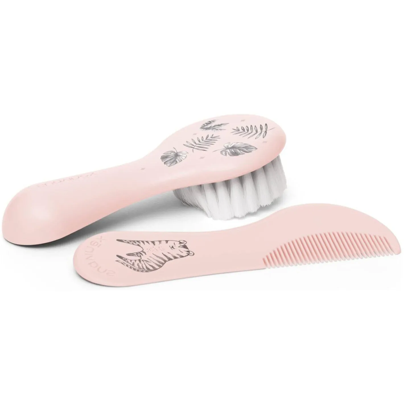 BÉABA Soins Et Toilette Bébé<Set Brosse + Peigne - DREAMS Rose