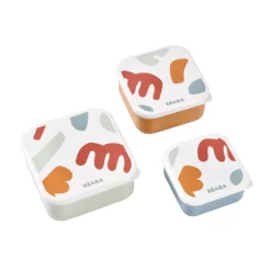 BÉABA Goûter Sain|Pots De Conservation<Set de 3 boîtes à gouter
