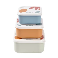 BÉABA Goûter Sain|Pots De Conservation<Set de 3 boîtes à gouter