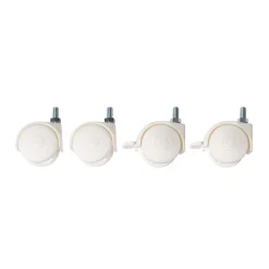 BÉABA Autres Pièces Détachées<Set de roues 4 pcs - Blanc