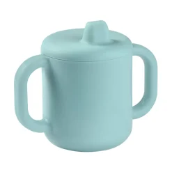 BÉABA Goûter Sain|Couverts Vaisselle Et Bavoirs<Tasse d'apprentissage silicone Bleu