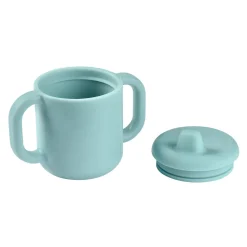 BÉABA Goûter Sain|Couverts Vaisselle Et Bavoirs<Tasse d'apprentissage silicone Bleu