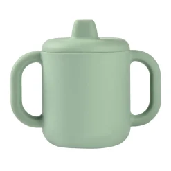 BÉABA Goûter Sain|Couverts Vaisselle Et Bavoirs<Tasse d'apprentissage silicone Vert sauge