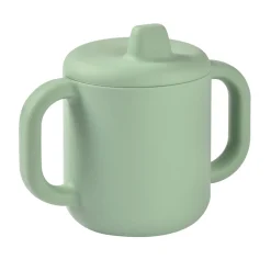 BÉABA Goûter Sain|Couverts Vaisselle Et Bavoirs<Tasse d'apprentissage silicone Vert sauge