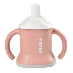 BÉABA Couverts Vaisselle Et Bavoirs|Biberons Et Accessoires<Tasse Evoluclip 3 en 1 Vieux rose