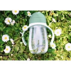 BÉABA Couverts Vaisselle Et Bavoirs|Biberons Et Accessoires<Tasse paille 300ml Vert sauge