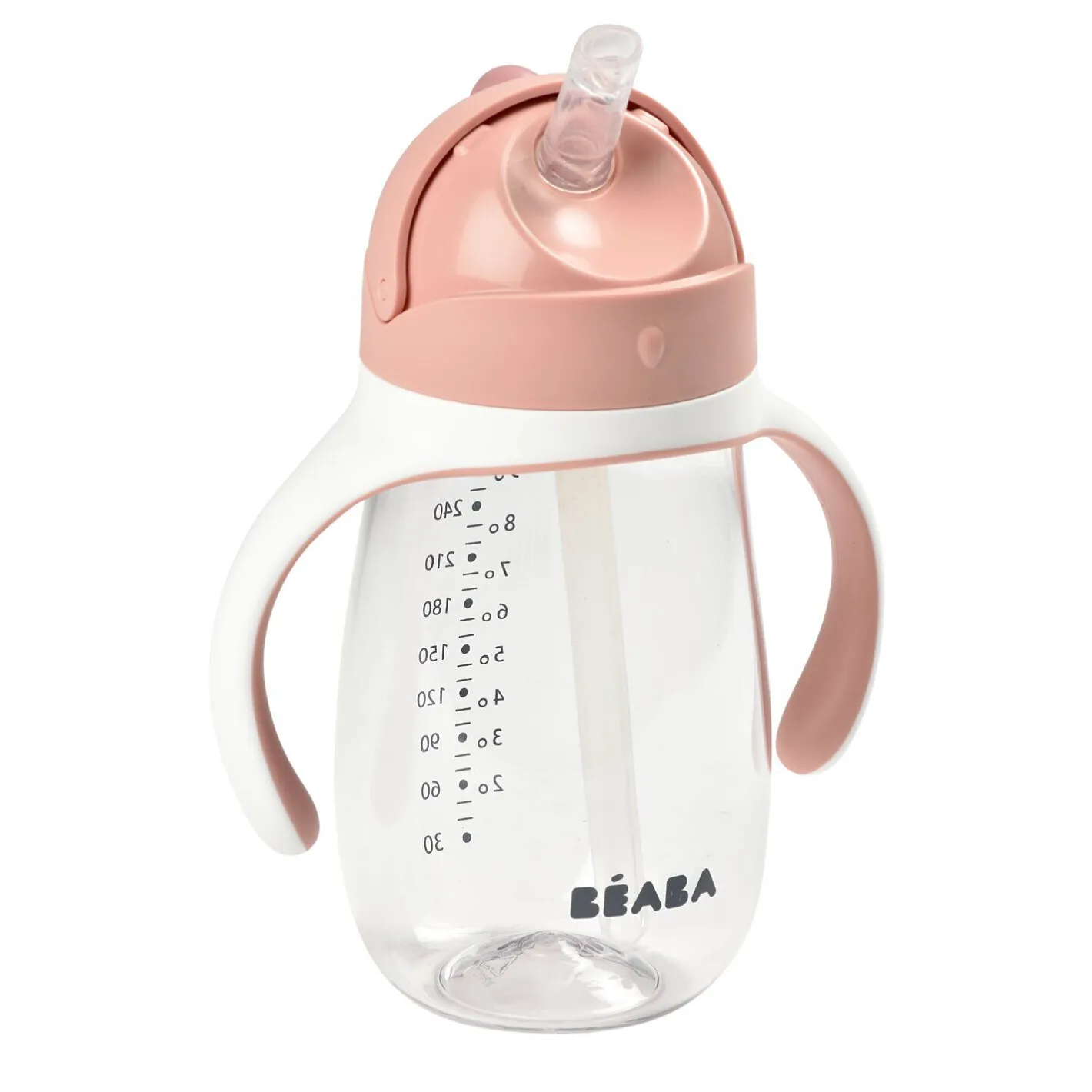 BÉABA Couverts Vaisselle Et Bavoirs|Biberons Et Accessoires<Tasse paille 300ml Vieux rose