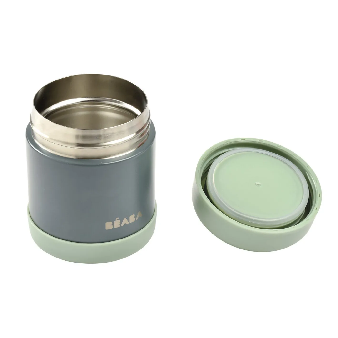 BÉABA Goûter Sain|Pots De Conservation<Thermo-portion inox 300ml Gris minéral