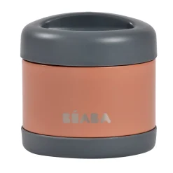 BÉABA Goûter Sain|Pots De Conservation<Thermo-portion inox 500ml Gris minéral/Terracotta