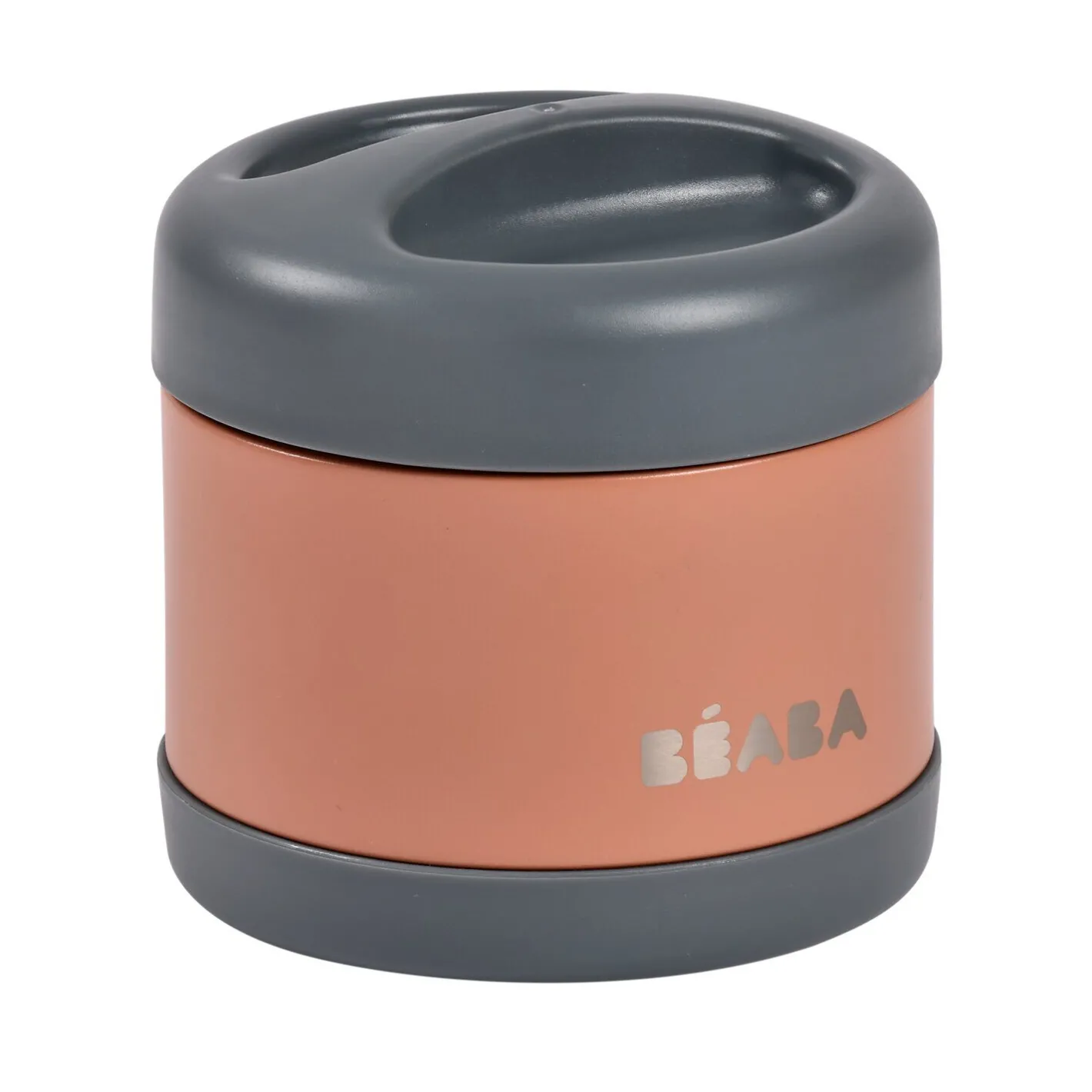 BÉABA Goûter Sain|Pots De Conservation<Thermo-portion inox 500ml Gris minéral/Terracotta