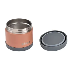 BÉABA Goûter Sain|Pots De Conservation<Thermo-portion inox 500ml Gris minéral/Terracotta